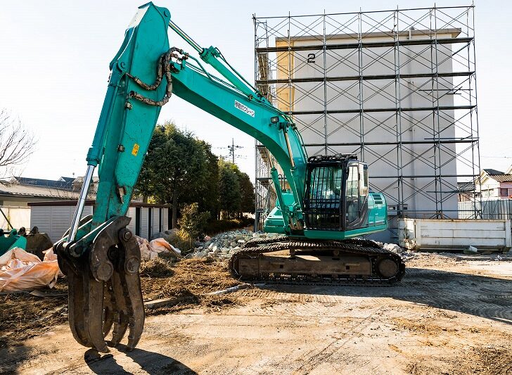 お問い合わせお待ちしております　解体